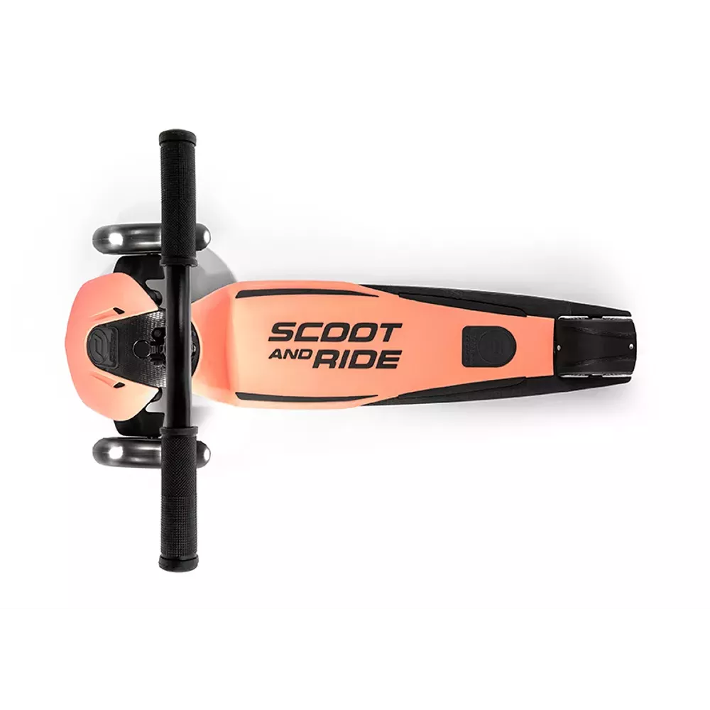 Monopattino Highwaykick 5 LED Peach dall'Alto