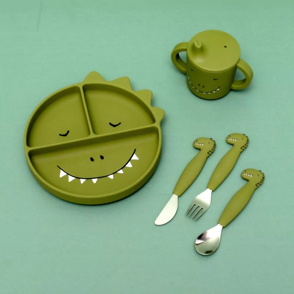 Esempio Set Posate per Bambini Trixie Mr. Dino