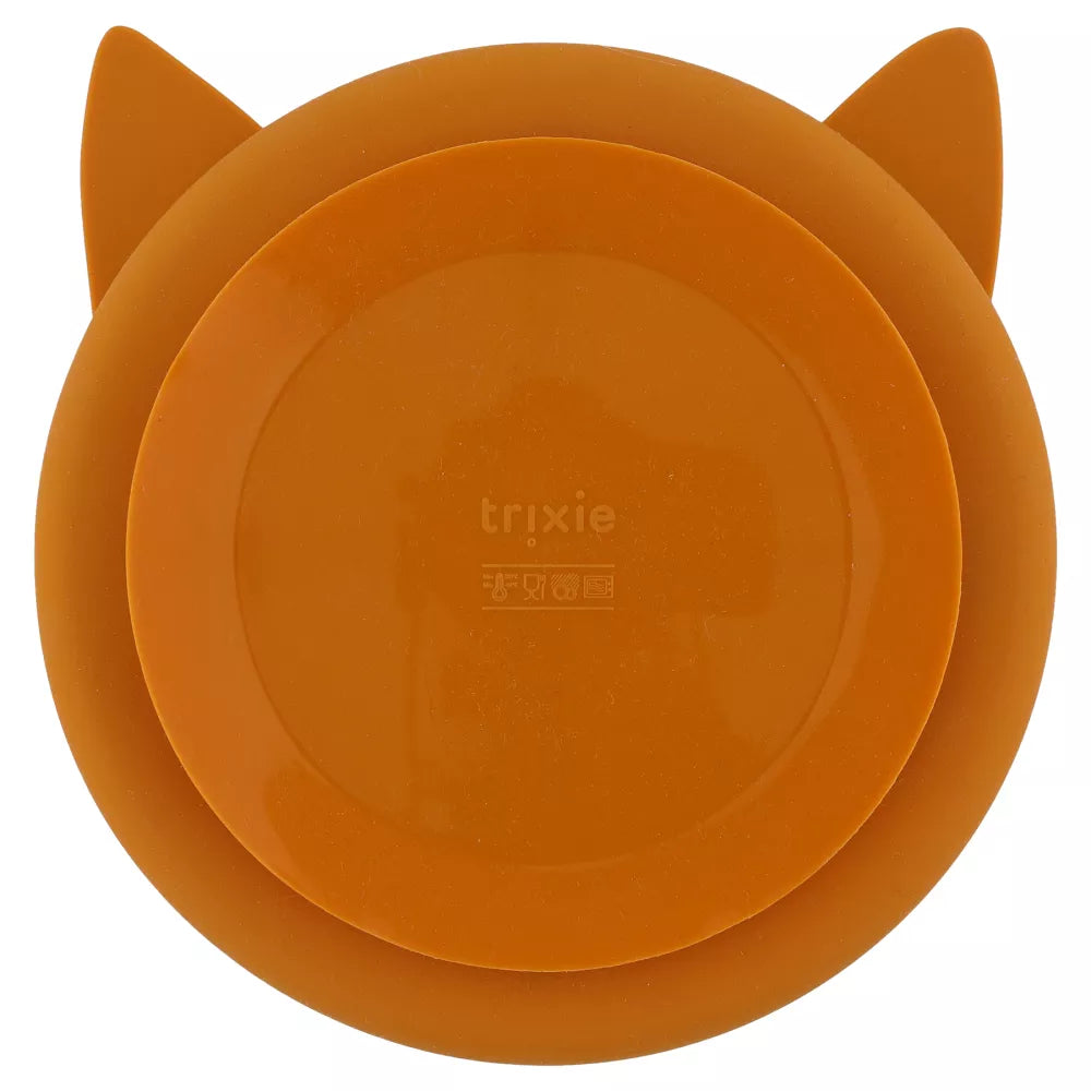 Piatto con Scomparti Trixie Mr. Fox ventosa