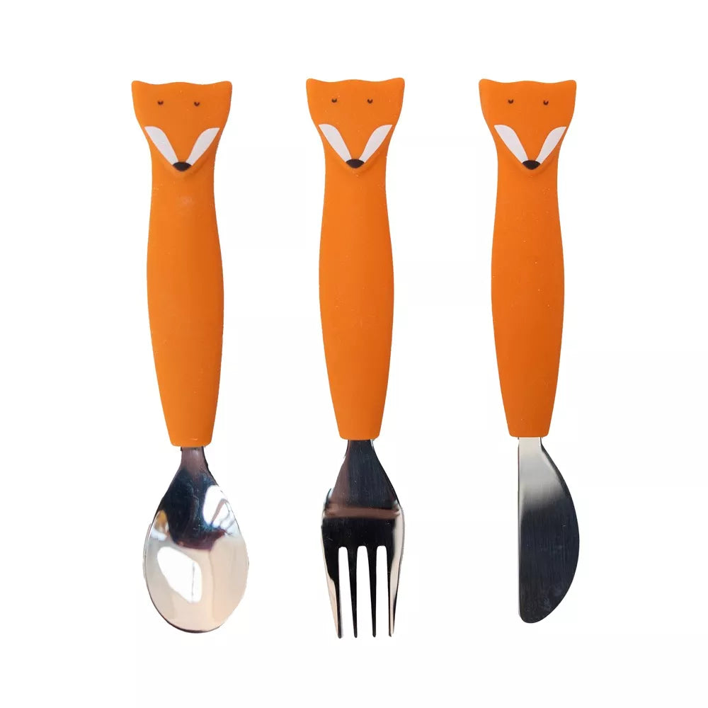 Set Posate per Bambini Trixie Mr. Fox