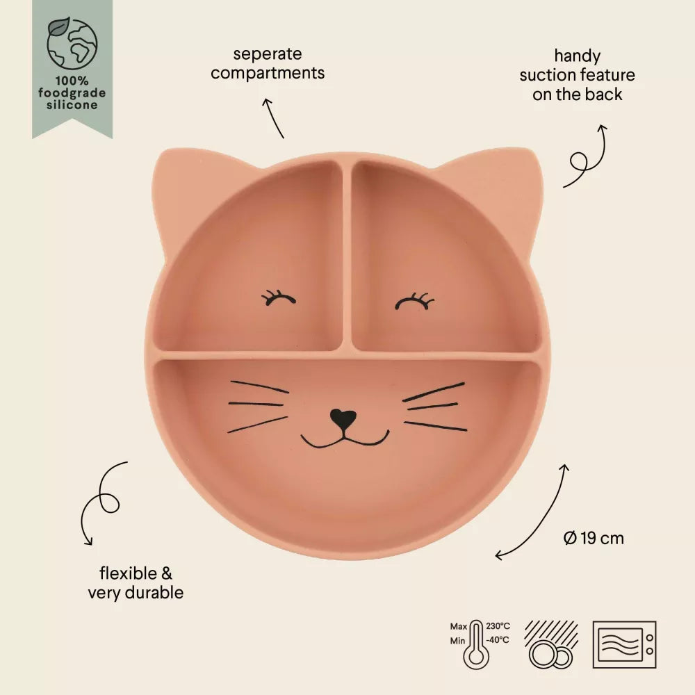 Piatto con Scomparti Trixie Mrs. Cat dettagli