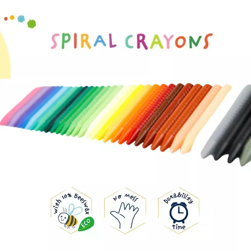 Pastelli a Spirale 36 Pezzi Haku Yoka specifiche del prodotto