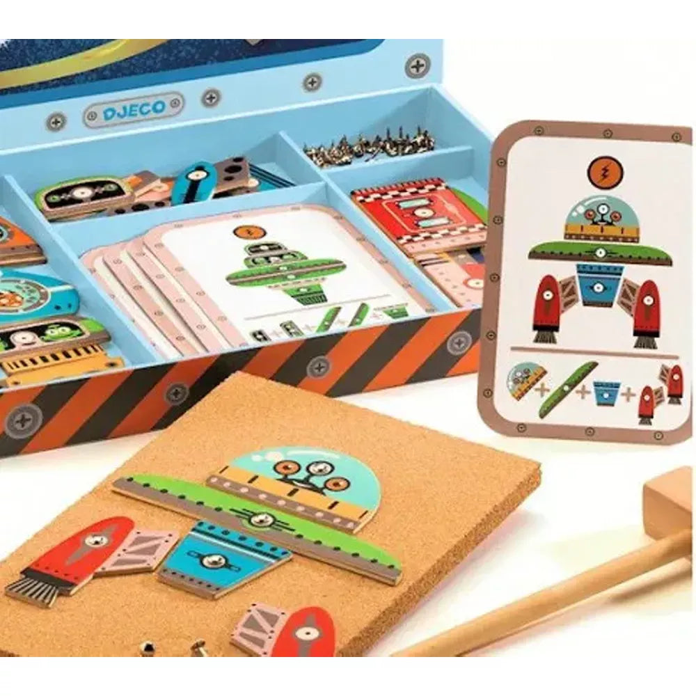 Set Creativo Tap Tap Spazio Djeco Scheda d'esempio