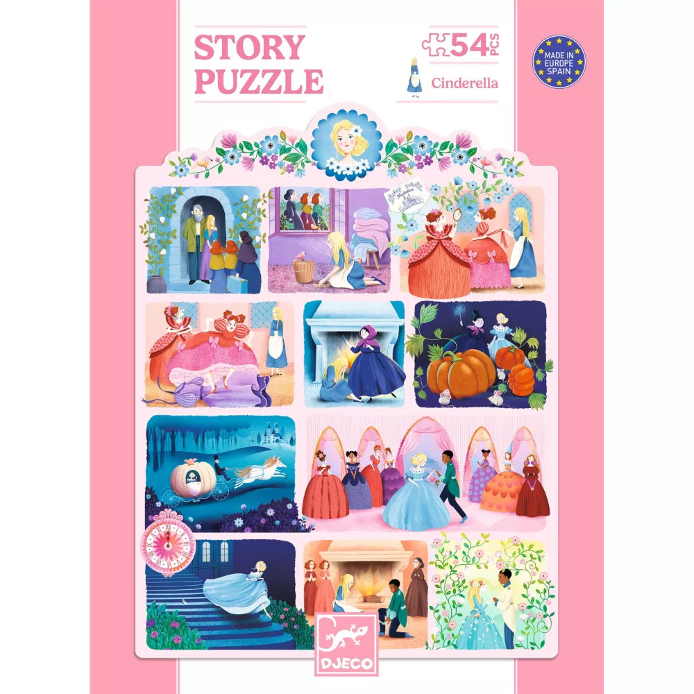 Immagine Confezione Story Puzzle Cenerentola Djeco