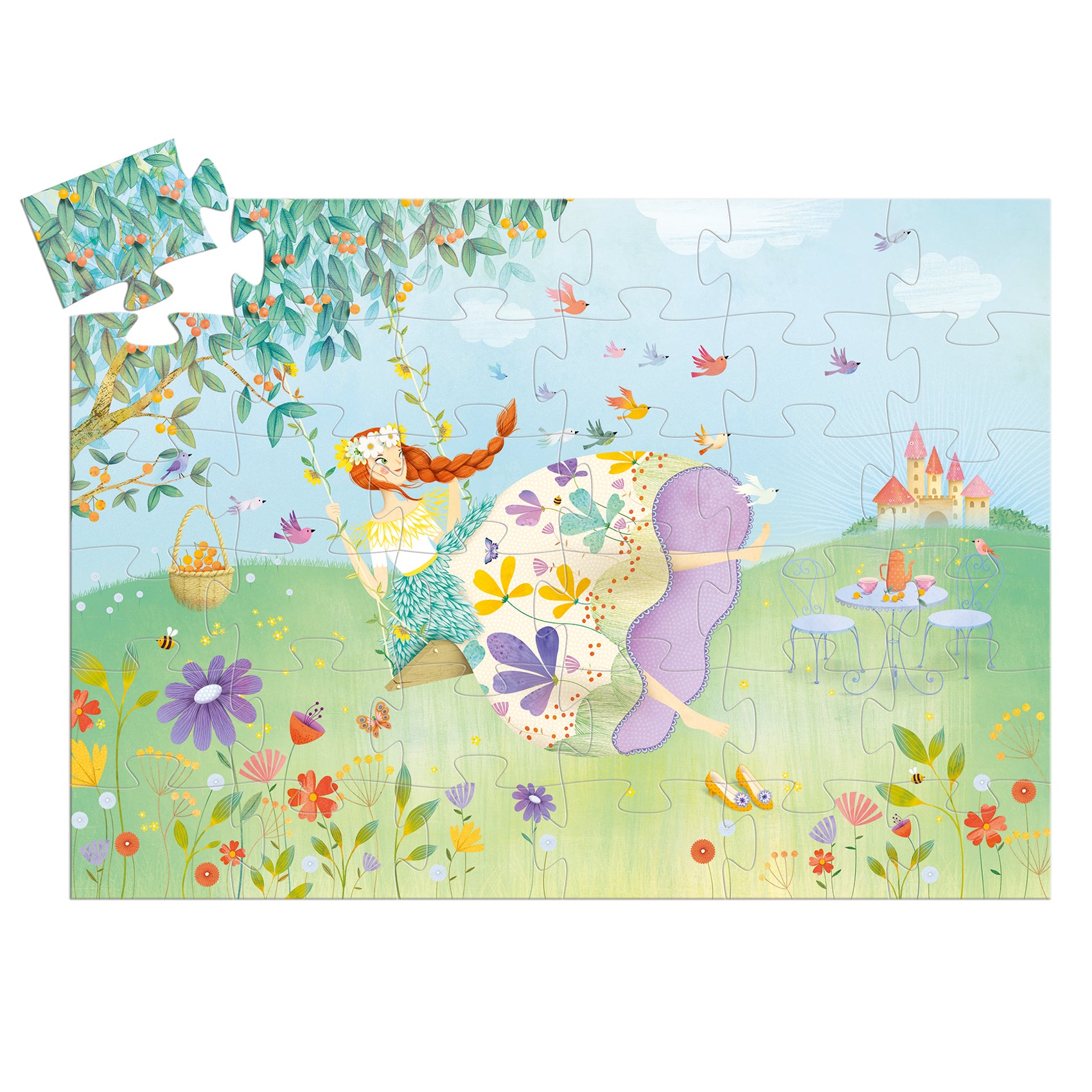 Puzzle Completo Puzzle La Principessa della Primavera Djeco