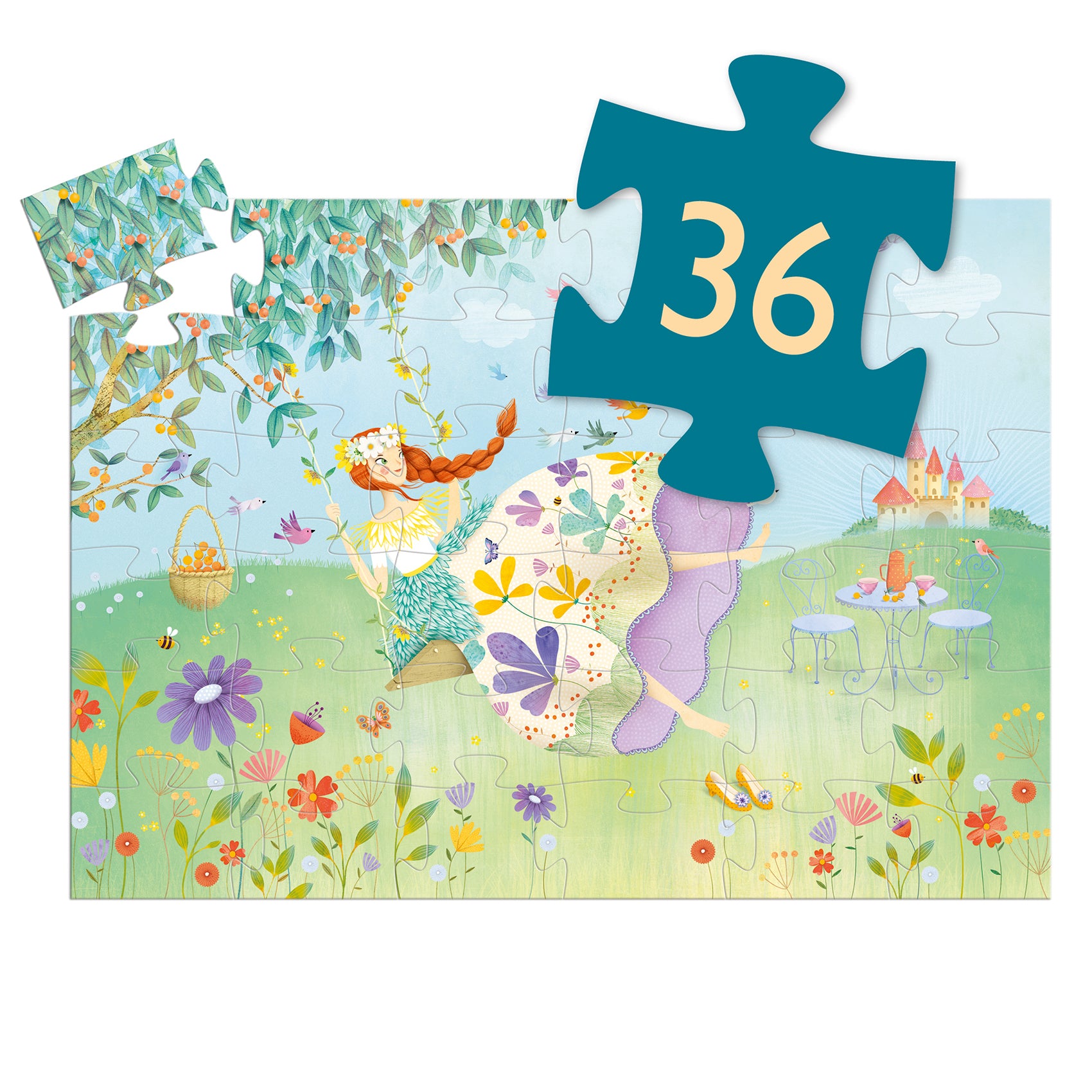 Numero Pezzi Puzzle La Principessa della Primavera Djeco