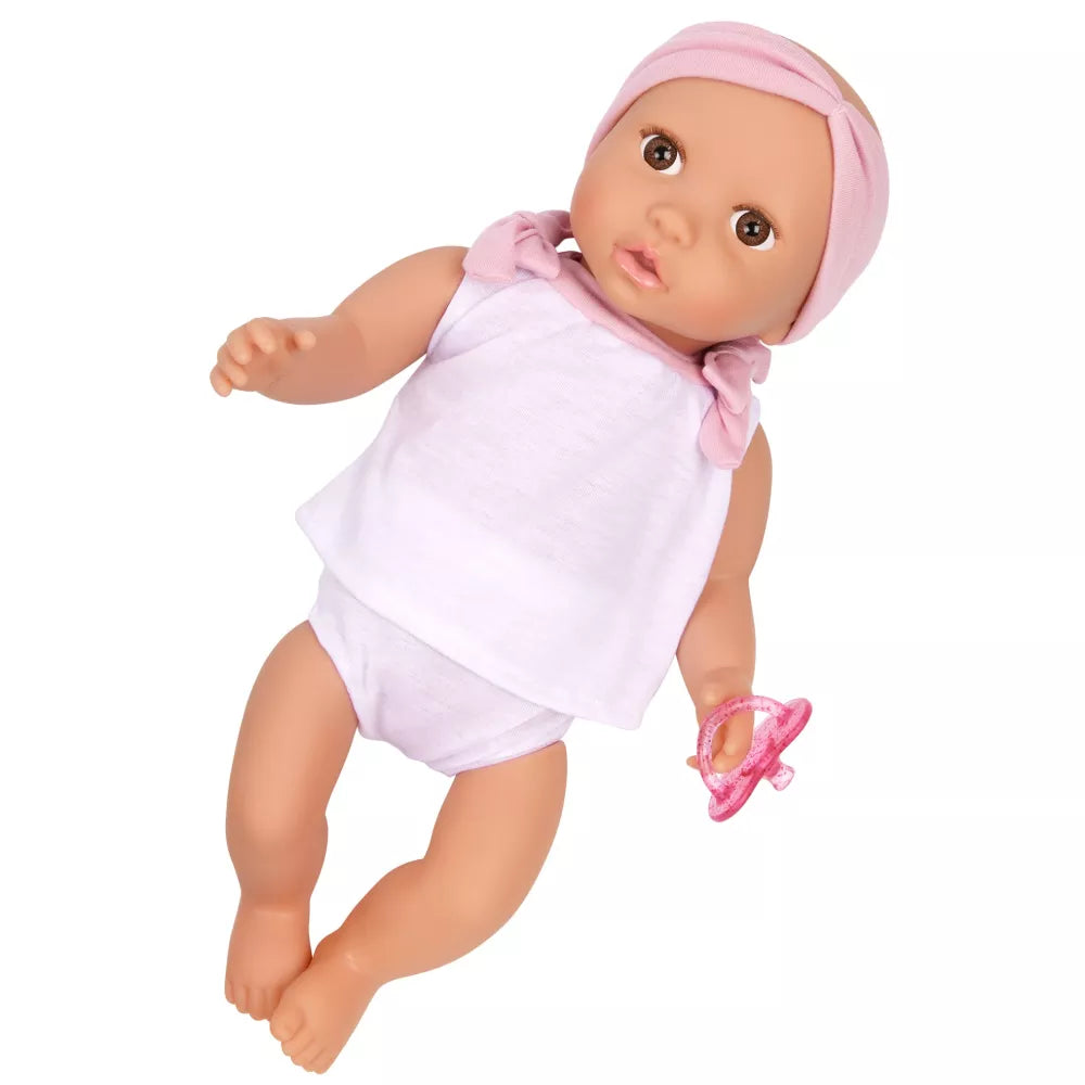 Bambola Fascia Rosa Lullababy dettaglio corpo