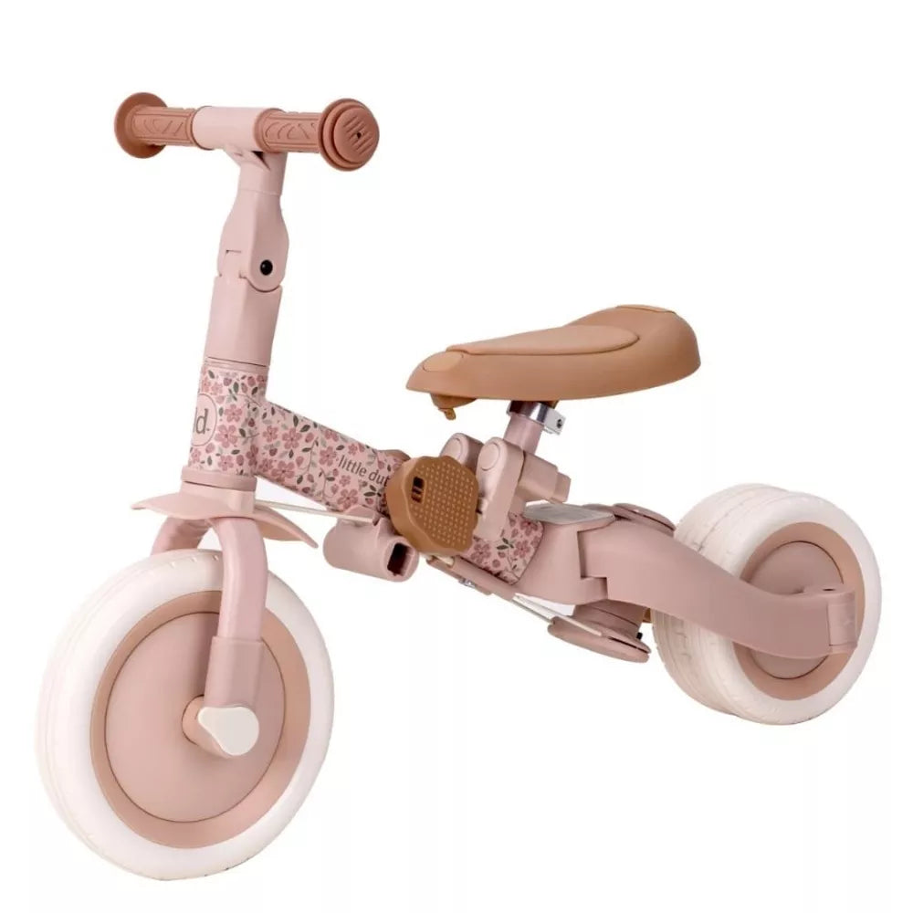 Triciclo 4 in 1 Little Dutch Fairy Floral balance bike