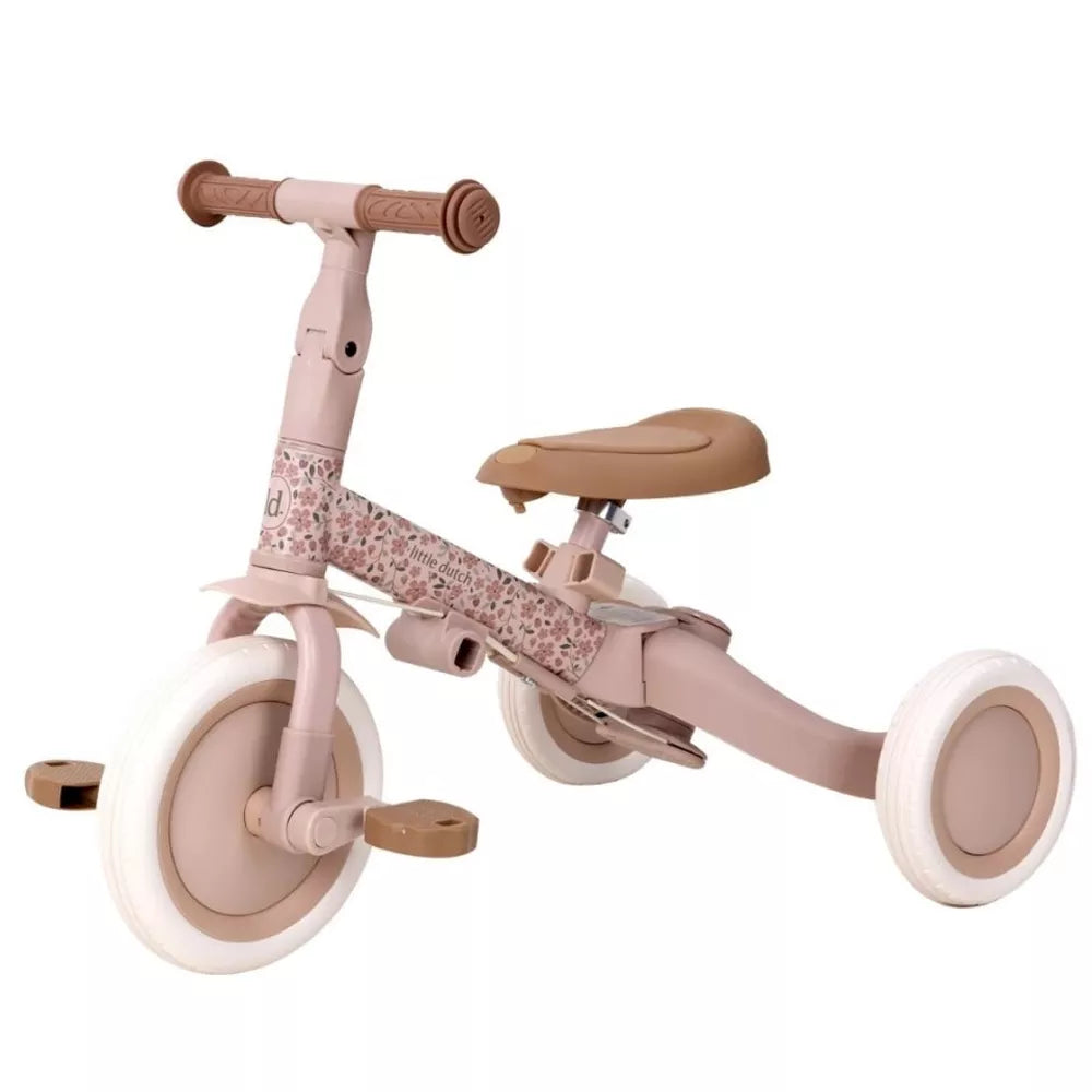 Triciclo 4 in 1 Little Dutch Fairy Floral triciclo