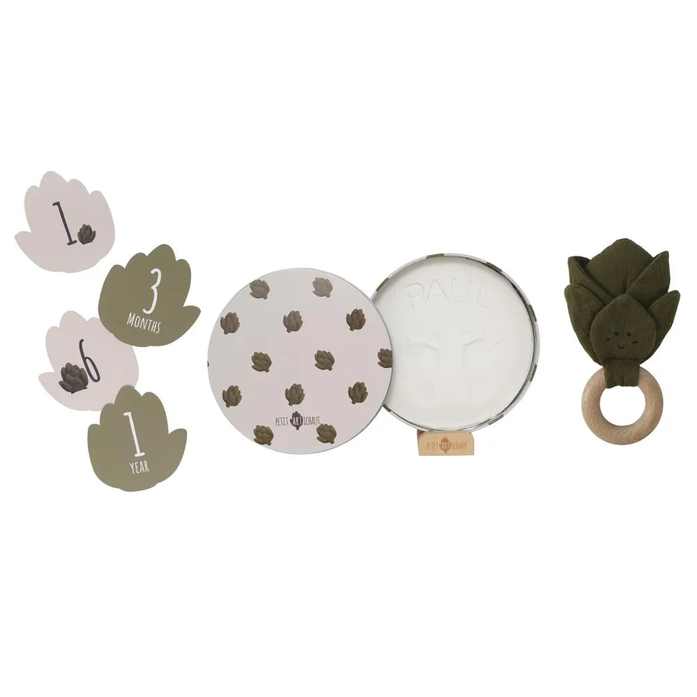 Cofanetto Nascita con Sonaglio Petit Artichaut