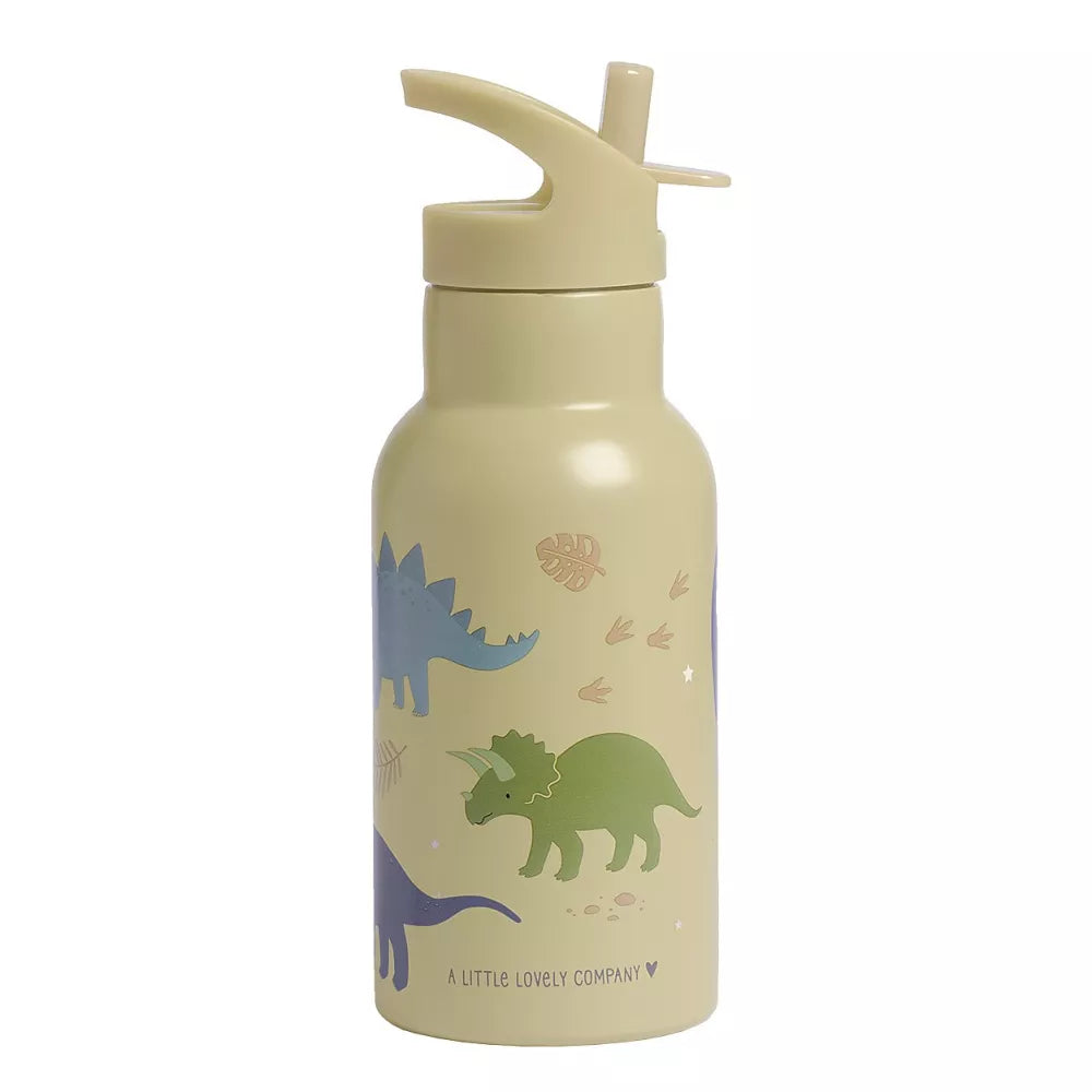 Borraccia Termica 350 ml A Little Lovely Company Dinosauri altro lato