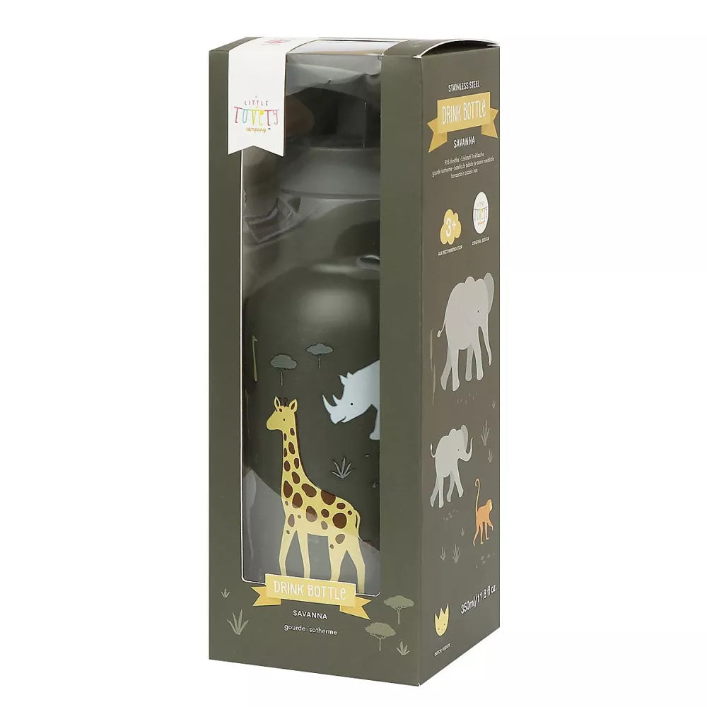 Scatola Borraccia Termica 350 ml A Little Lovely Company Savana