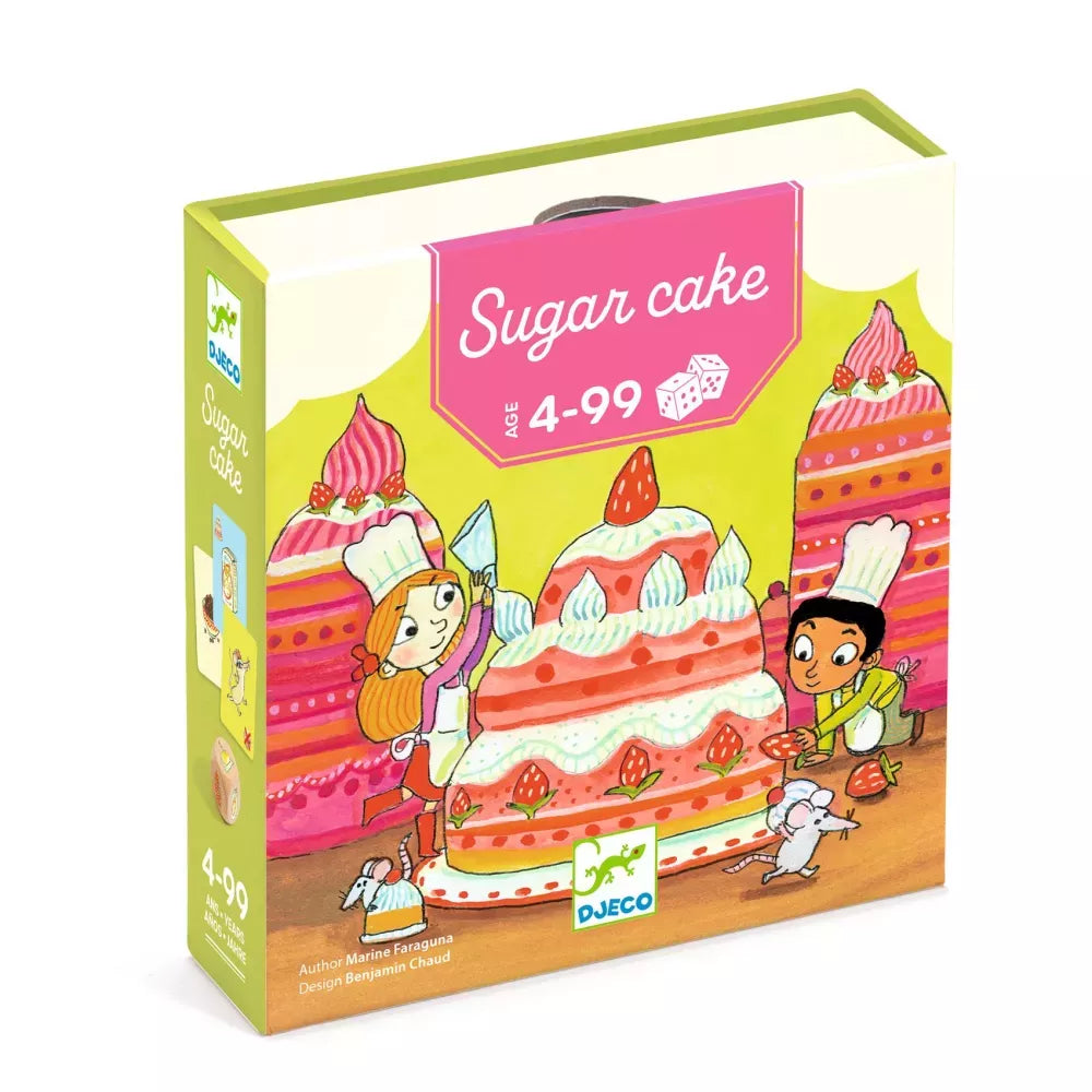 Confezione del Gioco di Dadi Sugar Cake Djeco