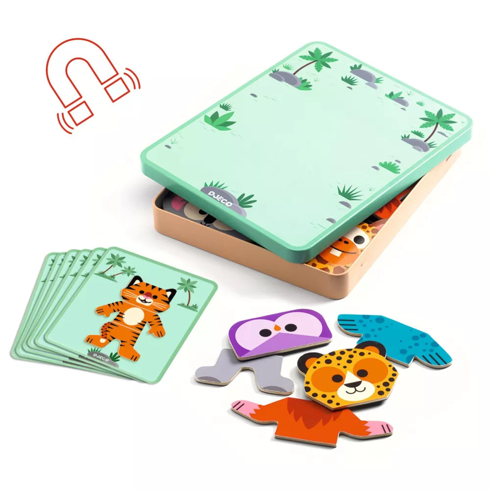 Gioco Magnetico Inzebox Mix'n'Match Djeco