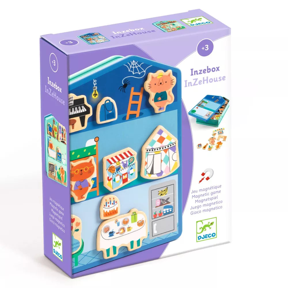 Confezione Gioco Magnetico Inzebox Inzehouse Djeco