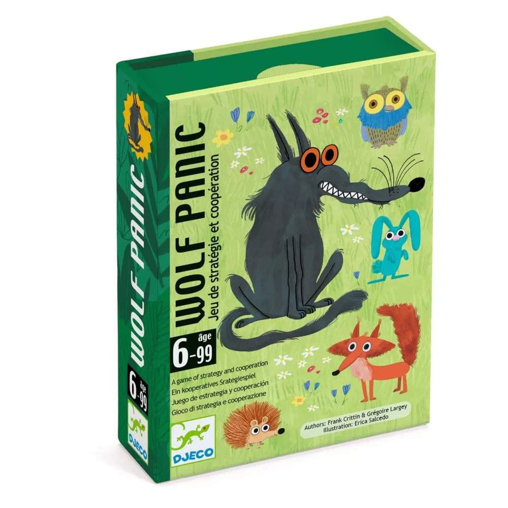 Confezione del Gioco di Carte Wolf Panic Djeco