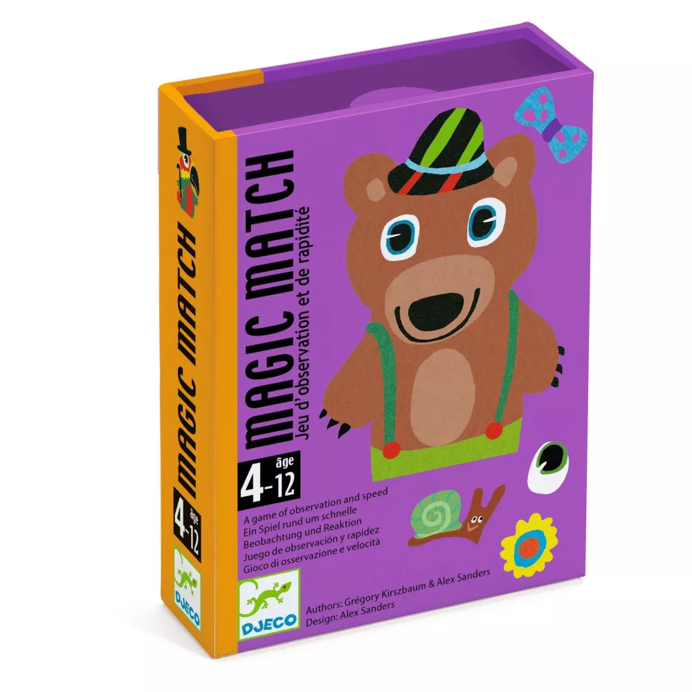 Confezione di Gioco di Carte Magic Match Djeco