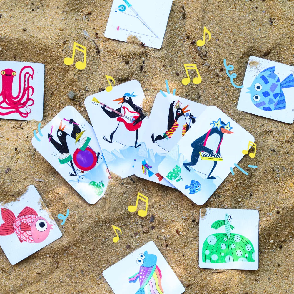 Esempio Gioco di Carte Rock Band Djeco