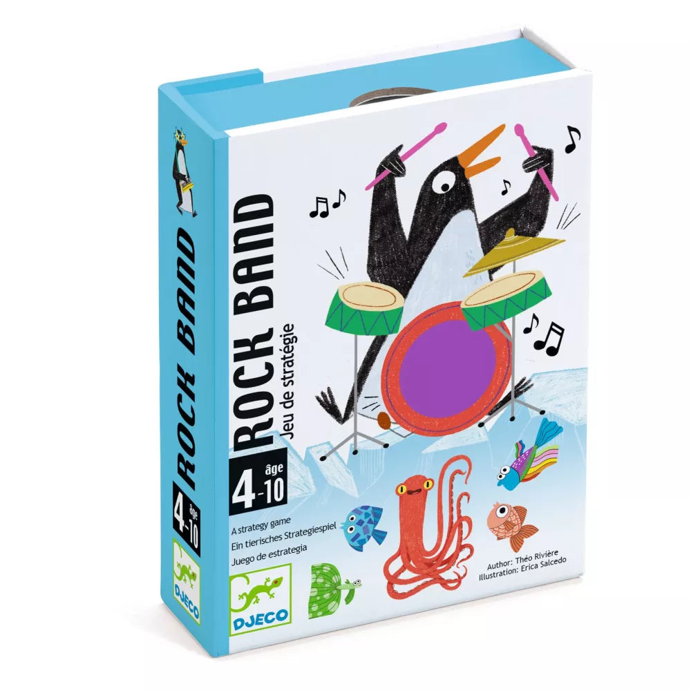 Confezione del Gioco di Carte Rock Band Djeco
