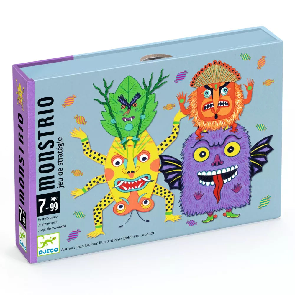 Confezione del Gioco di Carte Monstrio Djeco