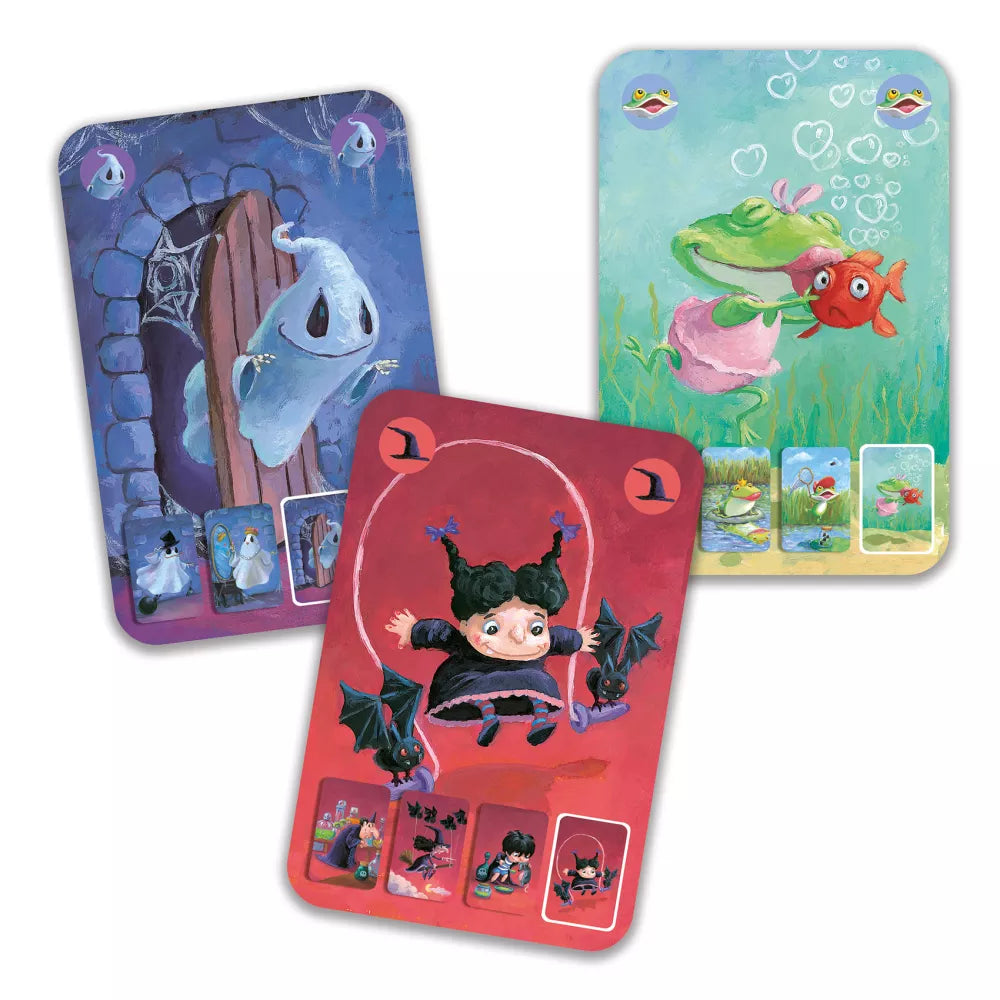 Carte del Gioco di Carte Mini Family Djeco