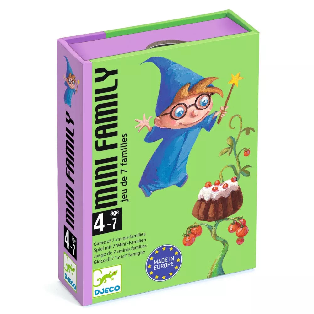 Confezione del Gioco di Carte Mini Family Djeco