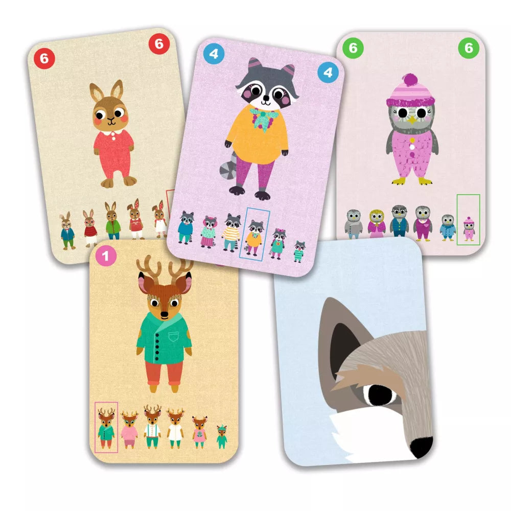 Carte del Gioco di Carte Familou Djeco