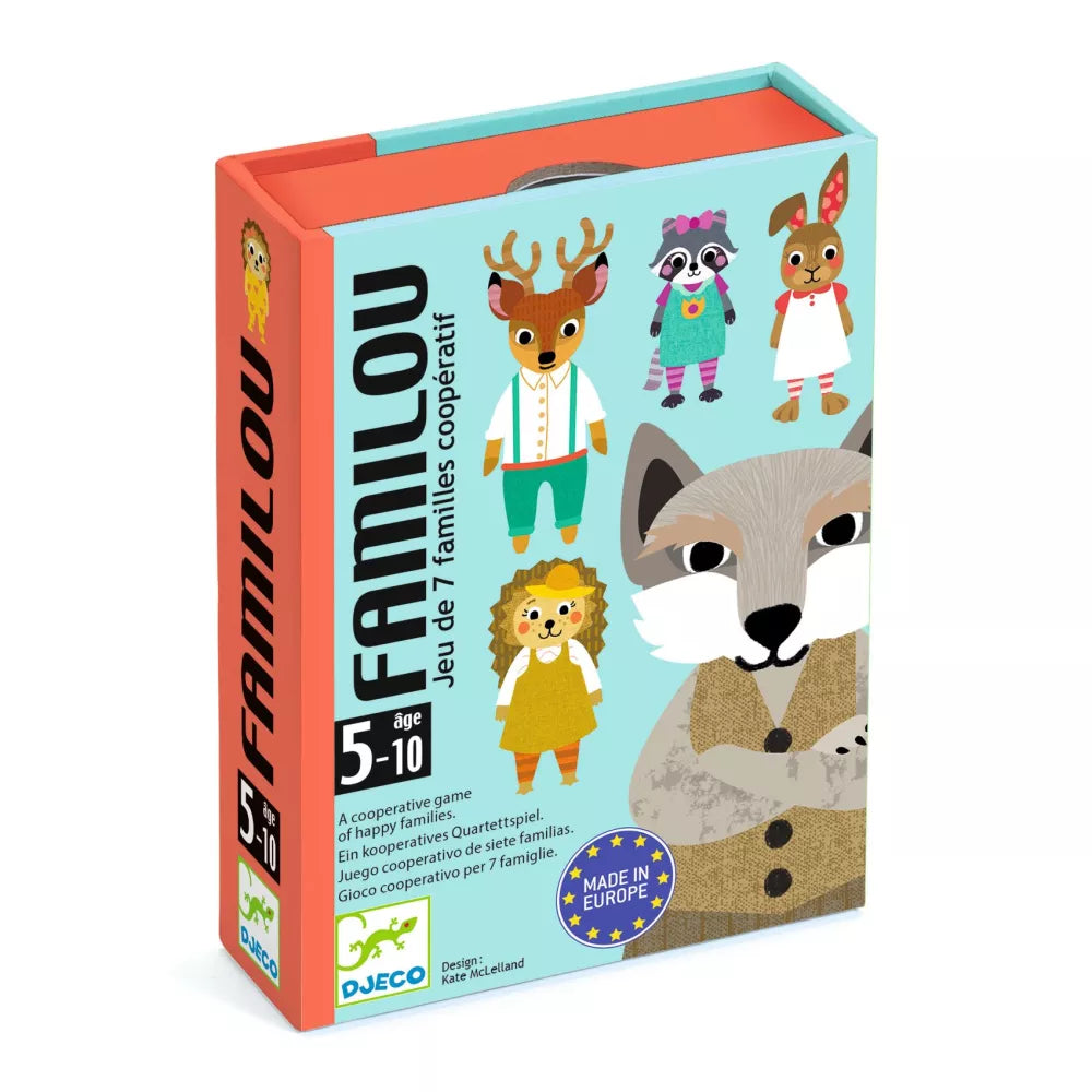 Confezione del Gioco di Carte Familou Djeco