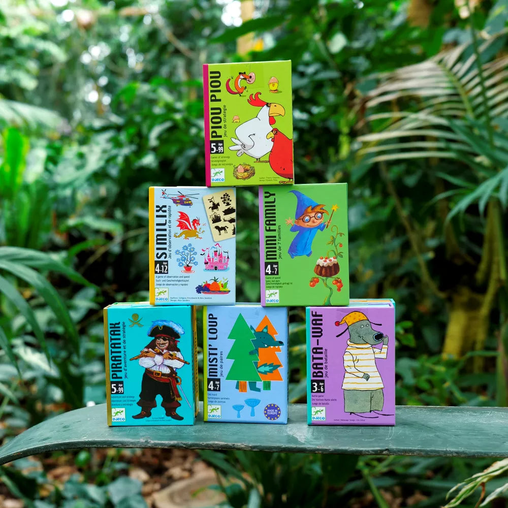 Esempio Gioco di Carte Piratatak Djeco e altri giochi