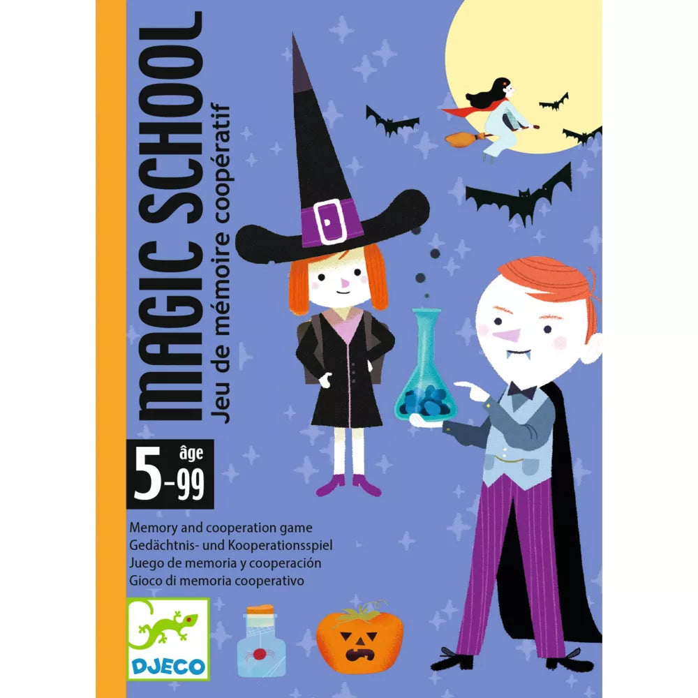 Gioco di Carte Magic School Djeco