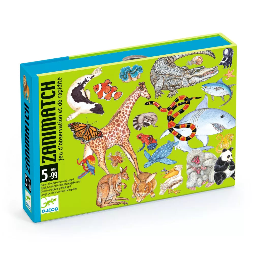 Confezione del Gioco di Carte Zanimatch Djeco