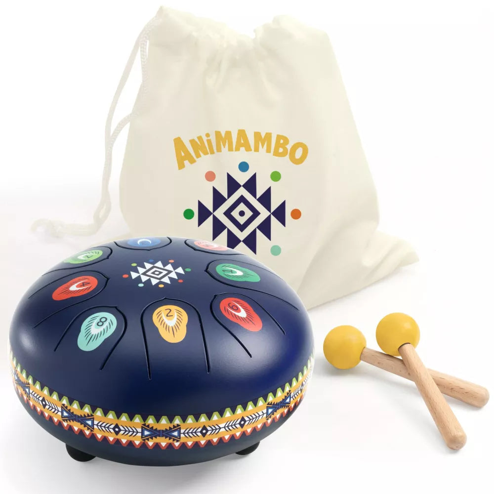 Tamburo Animambo Blu Djeco
