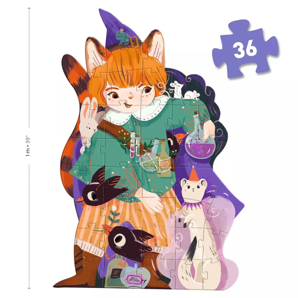 Dimensioni Puzzle Gigante Pio il Mago Djeco