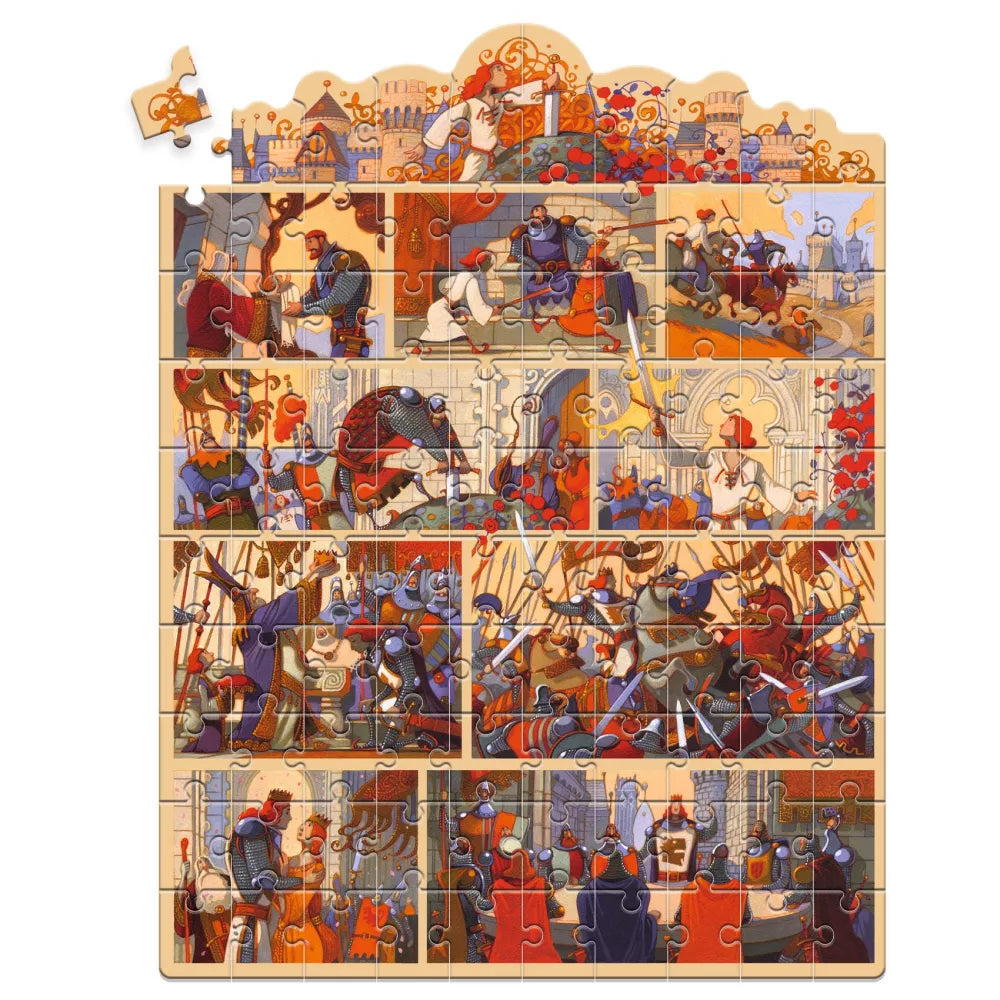 Story Puzzle Re Artù Djeco