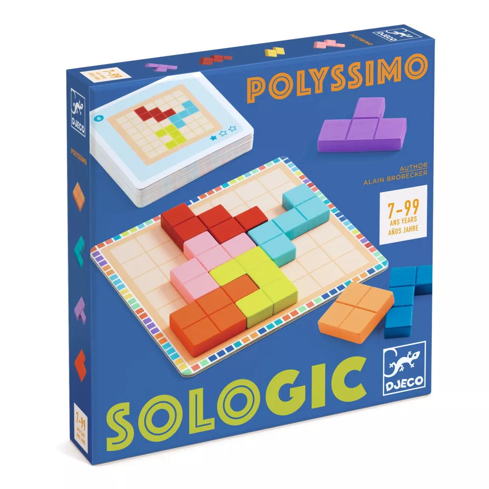 Confezione di Gioco di Logica Polyssimo Djeco