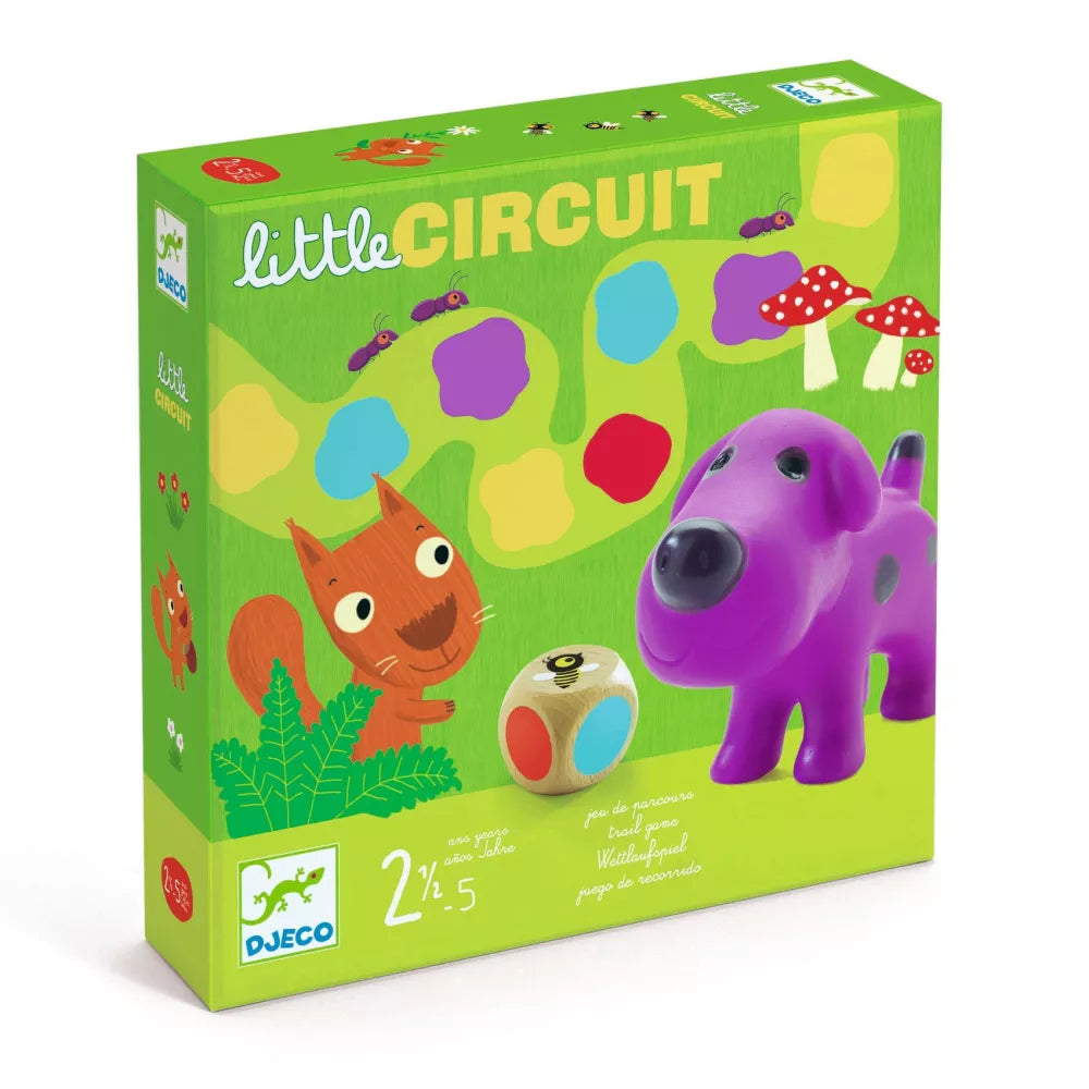 Confezione del Gioco con Percorso Little Circuit Djeco