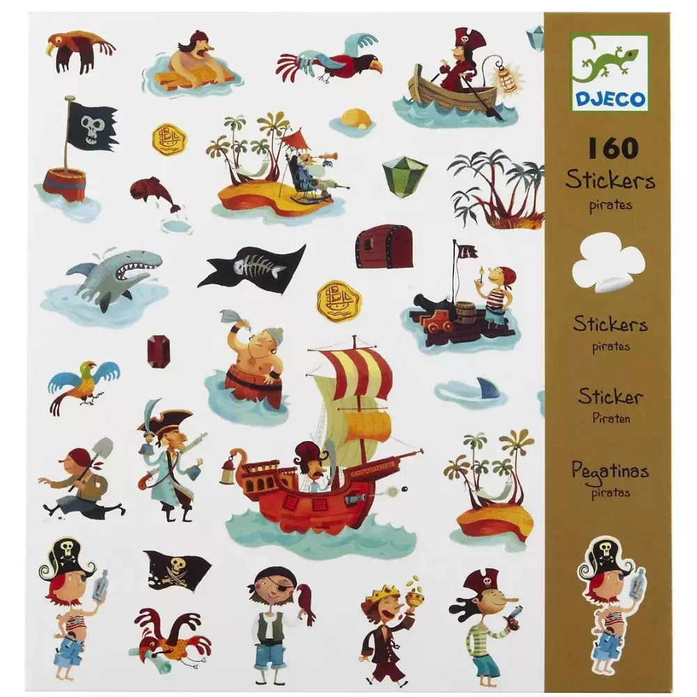 Adesivi Pirati Djeco
