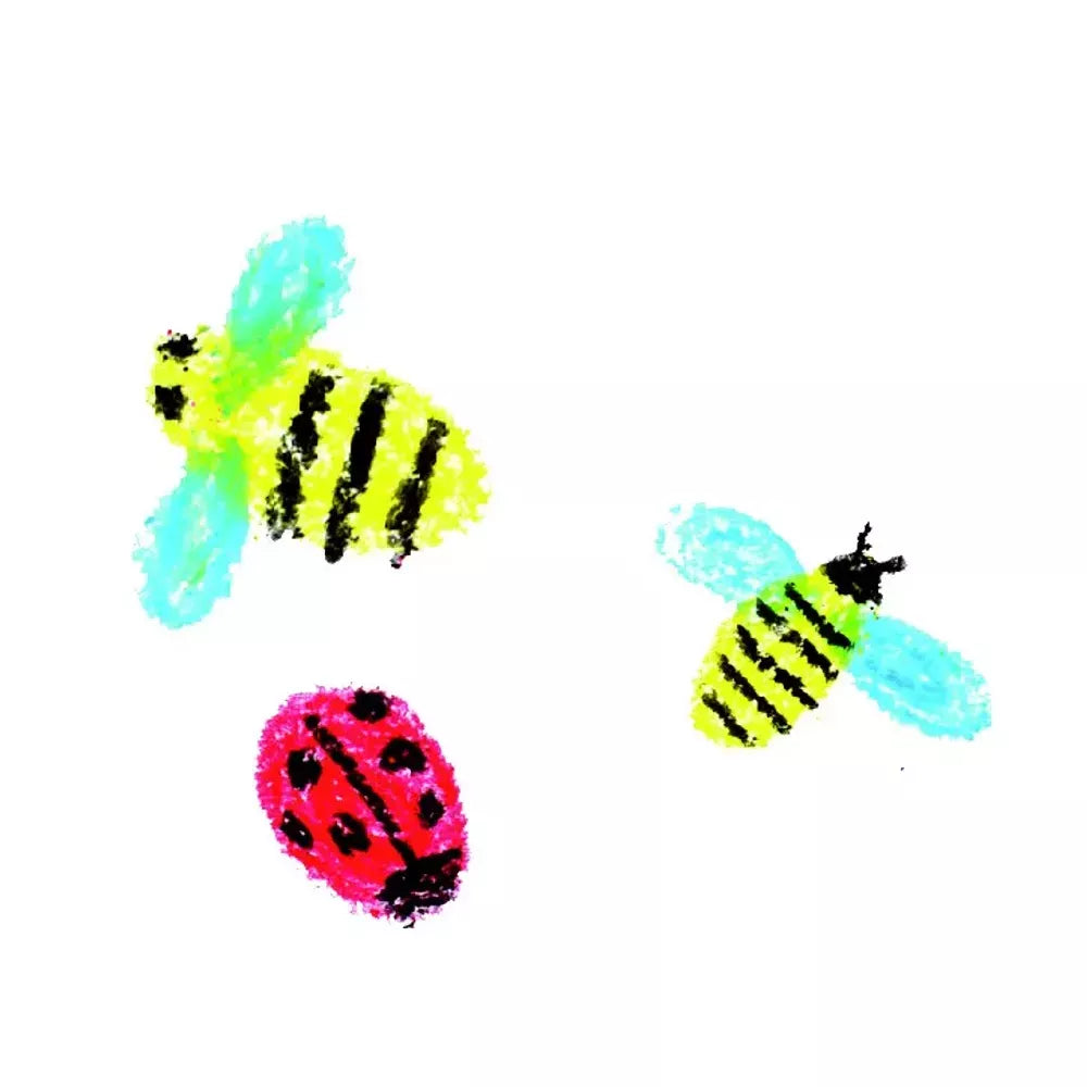 Esempio disegno fatto con Pastelli a Cera Doppio Colore Djeco