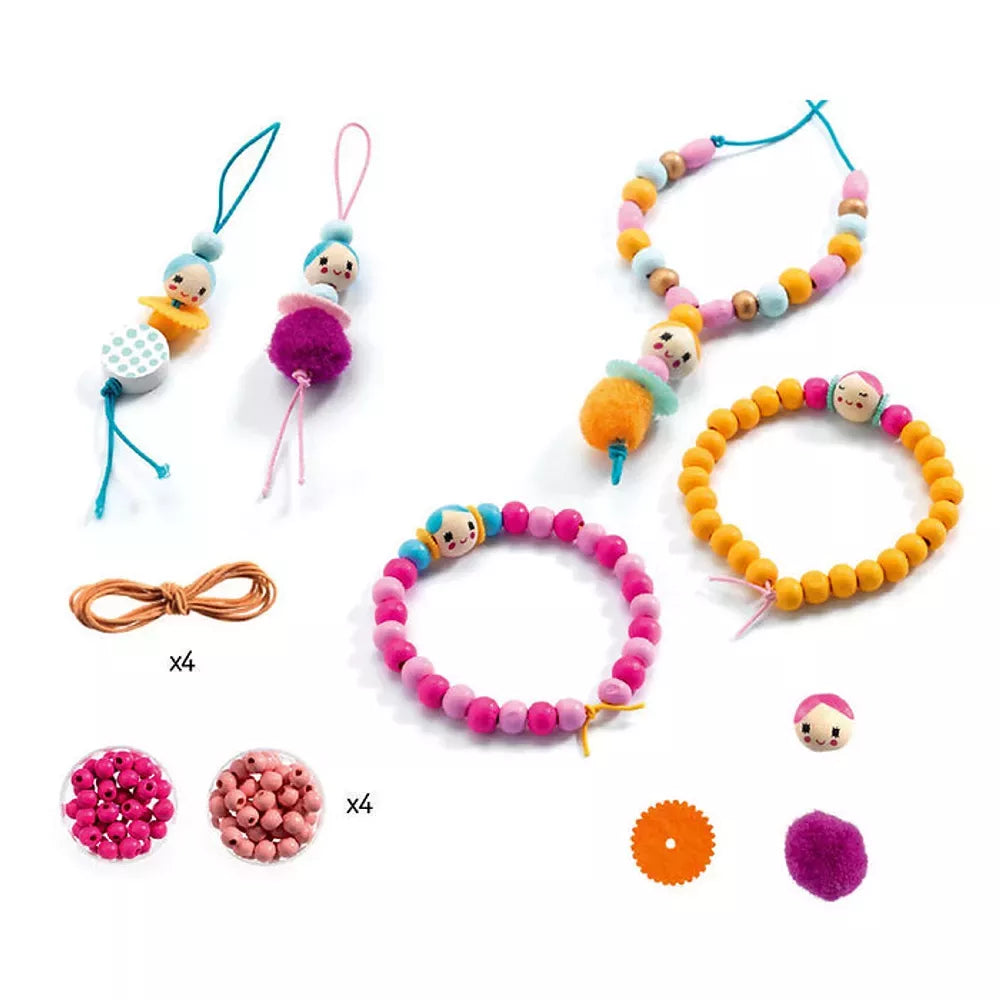 Esempio Set Perline Bamboline Djeco