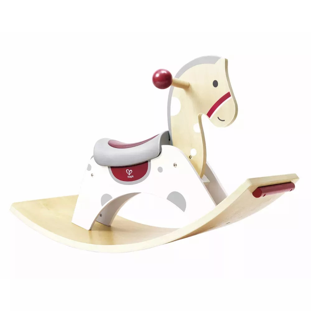 Cavallo a Dondolo 2 in 1 Hape di lato