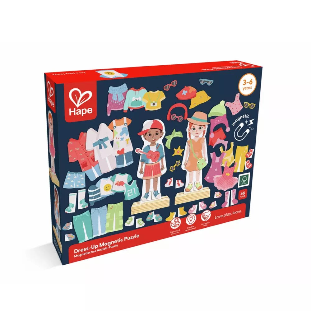 Confezione del Puzzle Vestiti Magnetici Hape