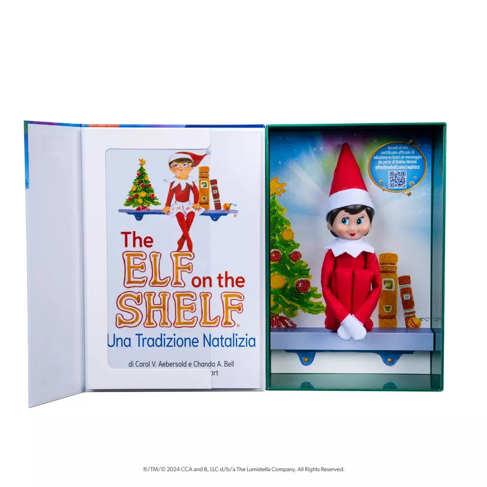 Confezione aperta Elfa con Libro The Elf on the Shelf