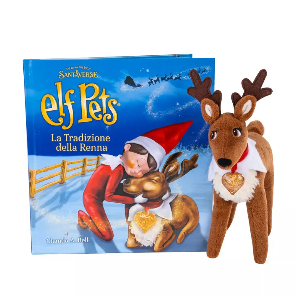 Renna con Libro The Elf on the Shelf