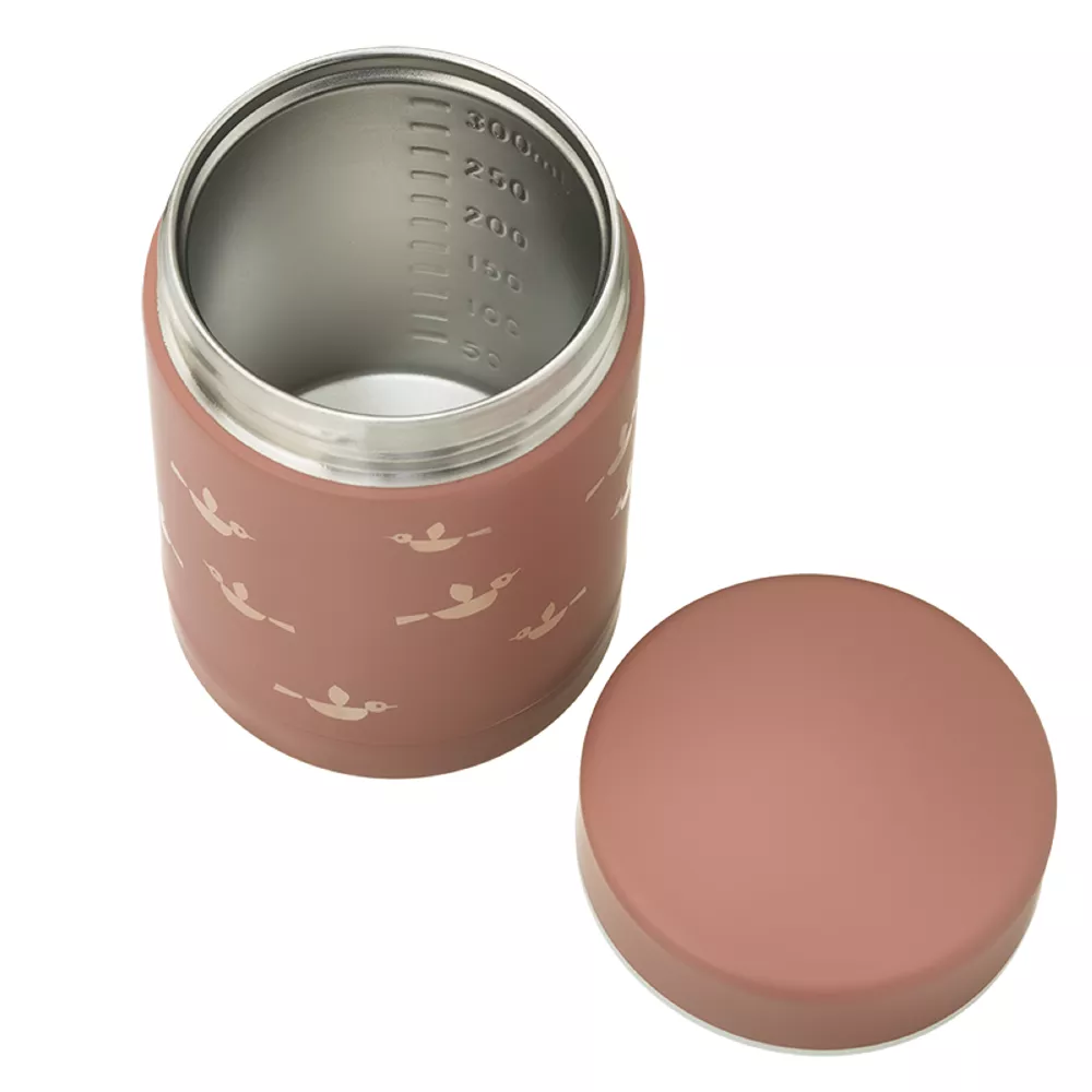 Thermos Pappa Fresk 300 ml Passerotto Aperto