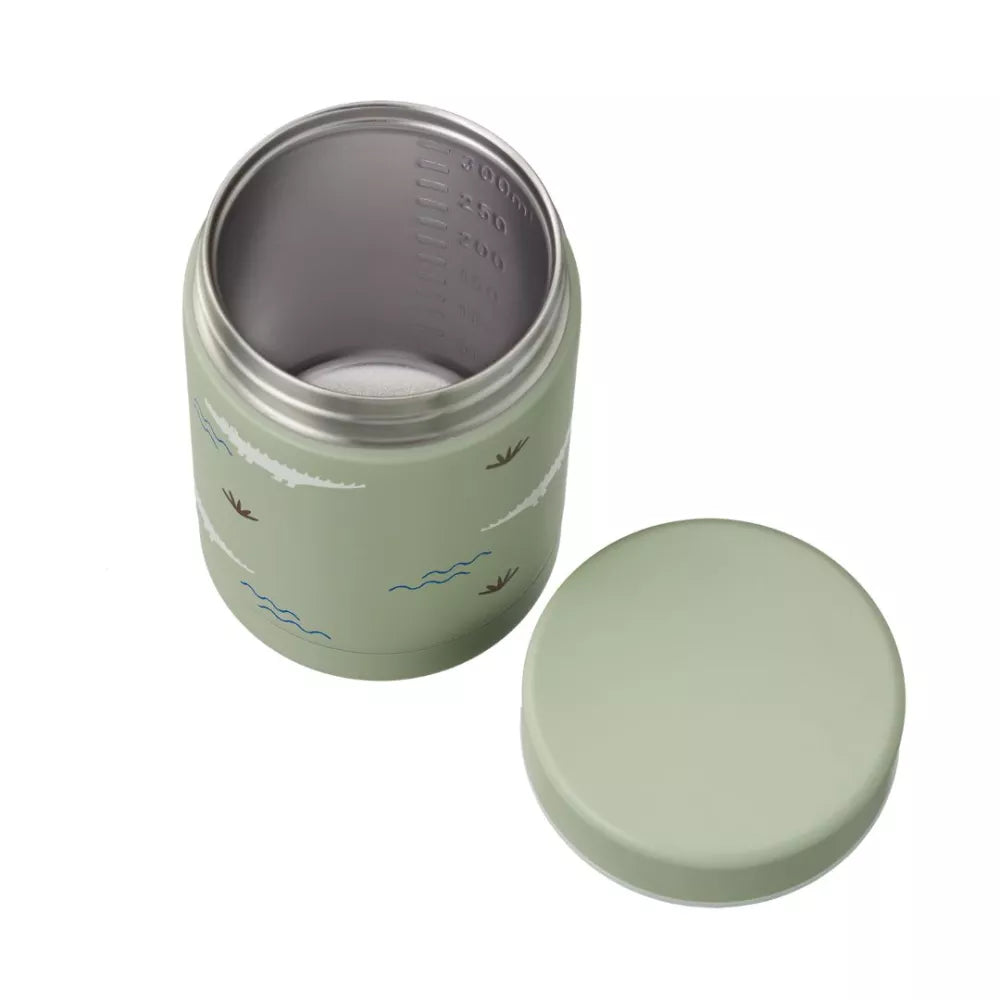 Thermos Pappa Fresk 300 ml Coccodrillo Aperto