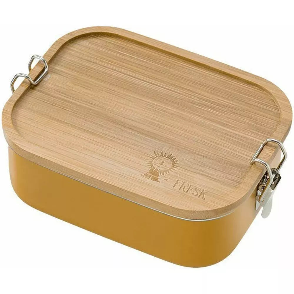 Porta Pranzo in Acciaio Fresk Mostarda