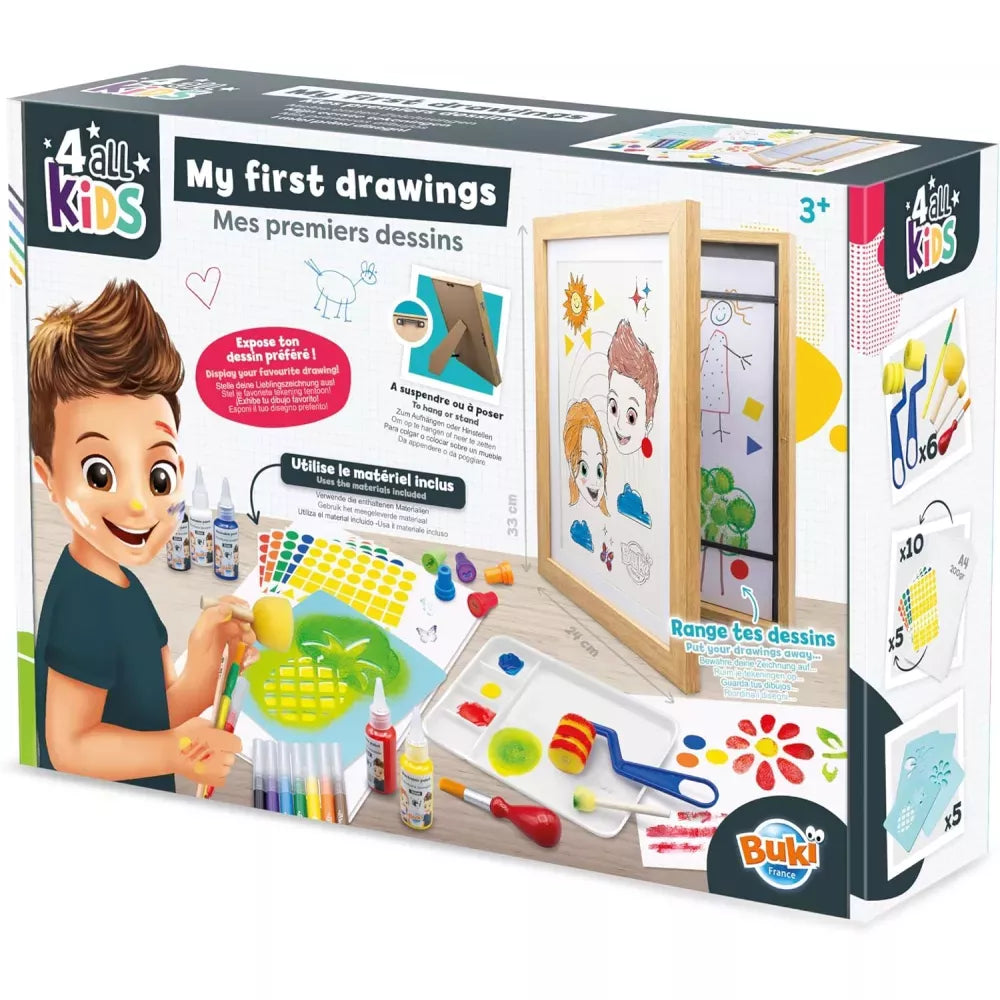Confezione Set Creativo I Miei Primi Disegni Buki