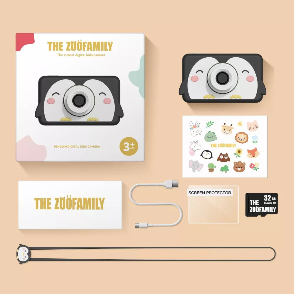 Contenuto confezione della Fotocamera Zoo Friends The Zoofamily