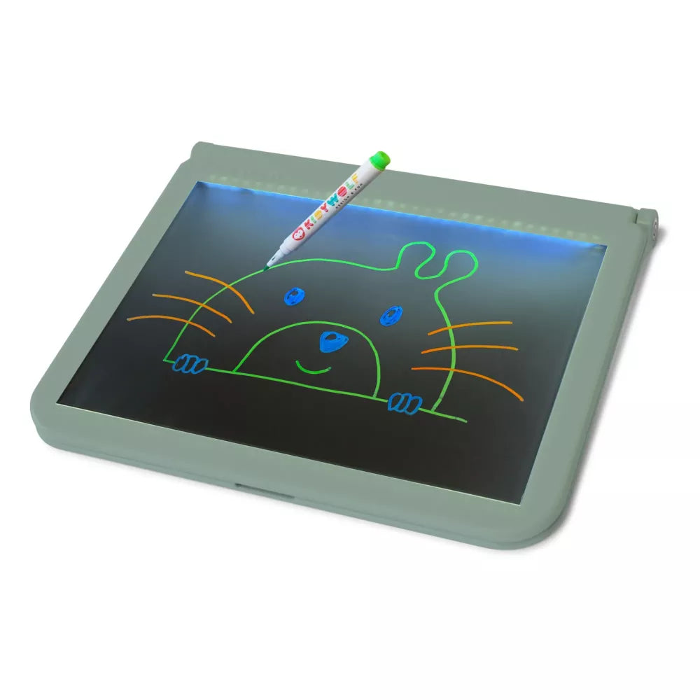 Esempio Tavola Luminosa 2 in 1 Kidywolf lato scuro