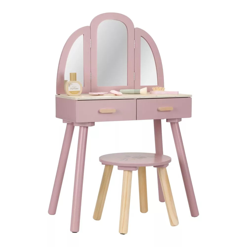 Toeletta in Legno Rosa Little Dutch